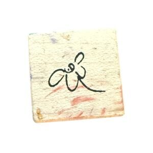 Stamp Rosa Marna 1998 Mini Flower 51-4 Rubber Stamp